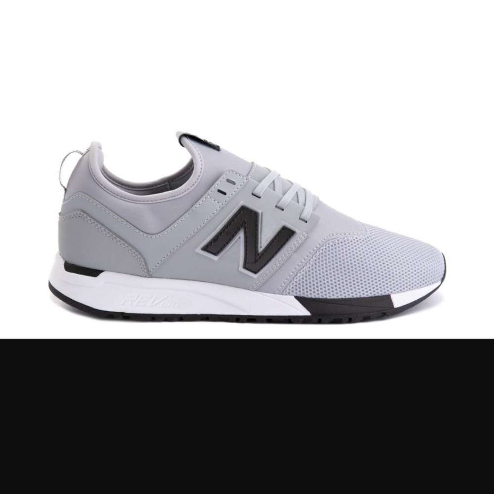 Mens New Balance 247 Athletic Shoe Gray/black NWT